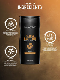 Mancode Shea butter Body Wash 450ml