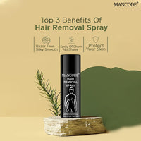 Mancode Hair Removal Foam Spray 200ml
