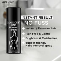Mancode Hair Removal Foam Spray 200ml