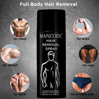Mancode Hair Removal Foam Spray 200ml