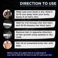 Mancode Hair Removal Foam Spray 200ml