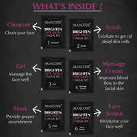 Mancode Skin Brightening Facial Kit 58gm