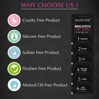 Mancode Skin Brightening Facial Kit 58gm