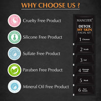 Mancode Detox My Skin Facial Kit 58gm