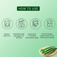 Mancode Aloevera Facial Sheet Mask 25ml Pack of 3
