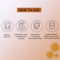 Mancode De-Ten Facial Sheet Mask 25ml Pack of 3