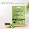 Mancode Green Tea Facial Sheet Mask 25ml Pack of 3
