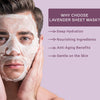 Mancode Lavender Facial Sheet Mask 25ml Pack of 3