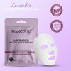Mancode Lavender Facial Sheet Mask 25ml Pack of 3