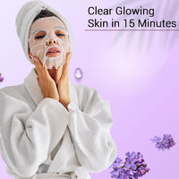 Mancode Lavender Facial Sheet Mask 25ml Pack of 3