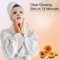 Mancode Papaya Facial Sheet Mask 25ml Pack of 3