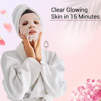 Mancode Rose Facial Sheet Mask 25ml Pack of 3