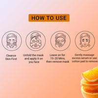 Mancode Vitamin C Facial Sheet Mask 25ml Pack of 3