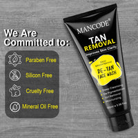 Mancode De-Tan Face Wash 100ml