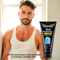 Mancode De-Tan Scrub to Remove Blackheads & Brightens Skin - 100 ml