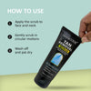 Mancode De-Tan Scrub to Remove Blackheads & Brightens Skin - 100 ml