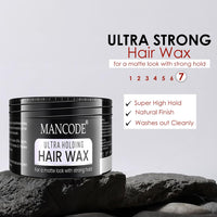 Mancode Ultra Holding Matte Finish & Strong Hold Hair Wax - 100 ml