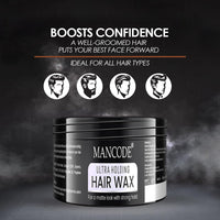 Mancode Ultra Holding Matte Finish & Strong Hold Hair Wax - 100 ml