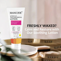 Mancode Ph Balanced Post Hair Removal Lotion For Minimises Brown Spots & Redness- 50 ml