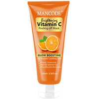 Mancode Brightening Vitamin C Peel Off Mask For Deep Cleansing - 100 ml