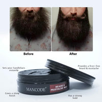 Mancode Extra Strong Hold Beard & Mustache Wax- 50 g