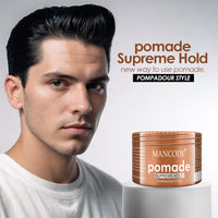 Mancode Supreme Hold & Glossy Hair Styling Pomade Wax- 100 ml