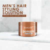 Mancode Supreme Hold & Glossy Hair Styling Pomade Wax- 100 ml