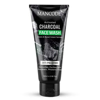 Mancode Charcoal Face Wash For Deep Cleansing & Oil Control- 100ml