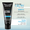 Mancode Power Glow Face Scrub For Deep Exfoliation With Saffron & Turmeric - 100 ml