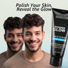 Mancode Power Glow Face Scrub For Deep Exfoliation With Saffron & Turmeric - 100 ml