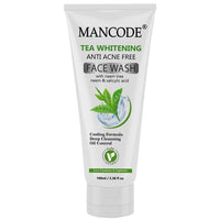 Mancode Tea Whitening Anti Acne Free Face Wash 100ml