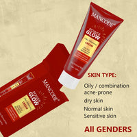 Mancode Power Glow Skin Glowing Cream with Kojic Acid, Glycolic Acid & Alpha Arbutin 50ml