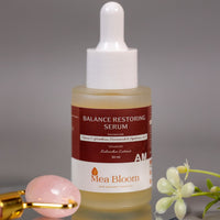 Mea Bloom Celestial Radiance Duo (Balance Restoring Serum AM + Balance Restoring Serum PM) Pack of 2 (30 ml each)