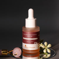 Mea Bloom Celestial Radiance Duo (Balance Restoring Serum AM + Balance Restoring Serum PM) Pack of 2 (30 ml each)