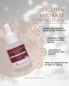 Mea Bloom Celestial Radiance Duo (Balance Restoring Serum AM + Balance Restoring Serum PM) Pack of 2 (30 ml each)