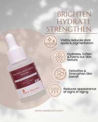 Mea Bloom Celestial Radiance Duo (Balance Restoring Serum AM + Balance Restoring Serum PM) Pack of 2 (30 ml each)