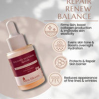 Mea Bloom Celestial Radiance Duo (Balance Restoring Serum AM + Balance Restoring Serum PM) Pack of 2 (30 ml each)