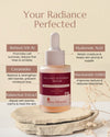 Mea Bloom Celestial Radiance Duo (Balance Restoring Serum AM + Balance Restoring Serum PM) Pack of 2 (30 ml each)