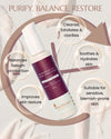 Mea Bloom Skin Armour Duo: Cleanse + Protect (Balancing All-in-1 Mask Scrub & Wash + Barrier Protect Sunscreen SPF50 PA+++) Pack of 2 (100 ml each)