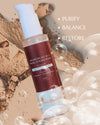 Mea Bloom Skin Armour Duo: Cleanse + Protect (Balancing All-in-1 Mask Scrub & Wash + Barrier Protect Sunscreen SPF50 PA+++) Pack of 2 (100 ml each)