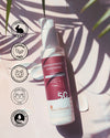 Mea Bloom Skin Armour Duo: Cleanse + Protect (Balancing All-in-1 Mask Scrub & Wash + Barrier Protect Sunscreen SPF50 PA+++) Pack of 2 (100 ml each)
