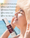 Mea Bloom Skin Armour Duo: Cleanse + Protect (Balancing All-in-1 Mask Scrub & Wash + Barrier Protect Sunscreen SPF50 PA+++) Pack of 2 (100 ml each)