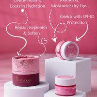 Mea Bloom Sonrisa Berry Lip Balm 15 gm