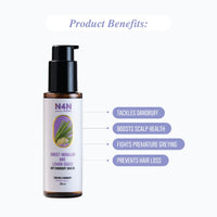N4N Sweet Indrajao And Lemon Grass Anti Dandruff Hair Oil 100 ml