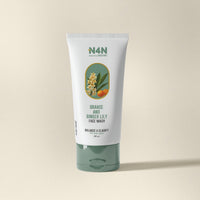 N4N Face Wash 100 ml | Orange And Ginger Lily | Balance & Clarify