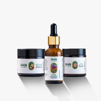 N4N Anti Ageing Combo Kit Set of 3 | Night Repair Cream 50 gm | Face Cleanser 75 gm | Serum 30 ml