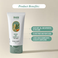 N4N Face Wash And Sunscreen Set
