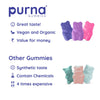 Purna Gummies Excalibur Ashwagandha Wild Berry Flavor Gummies 30 Gummies