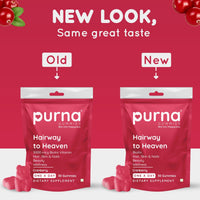 Purna Gummies Biotin Cranberry Gummies 30 Gummies