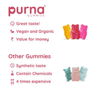 Purna Gummies Biotin Cranberry Gummies 30 Gummies